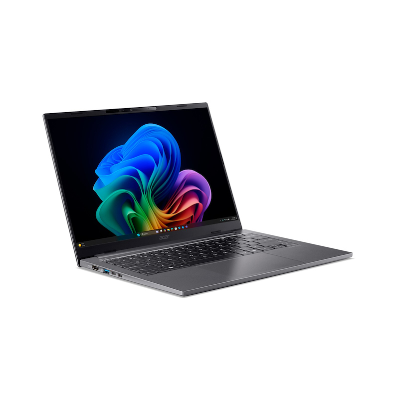 Acer TMX414-51-TCO-57SZ - 14i WUXGA IPS 120Hz - Intel Core Ultra 5 226V -16GB LPDDR5X - 512GB PCIe NVMe SSD - Steel Grey - Windows 11 Pro -Copilot+ AZERTY BE — miniatuur 2