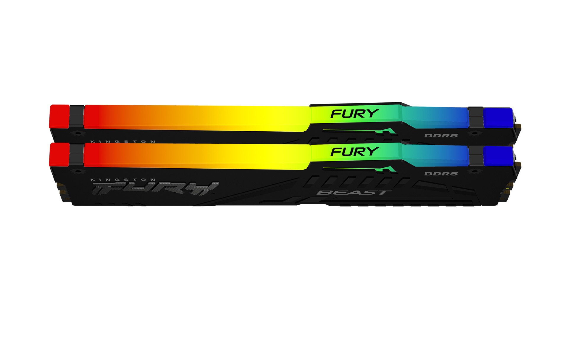 Kingston 32GB 6000MT/s DDR5 CL30 DIMM (Kit of 2)FURY Beast RGB EXPO — miniatuur 2