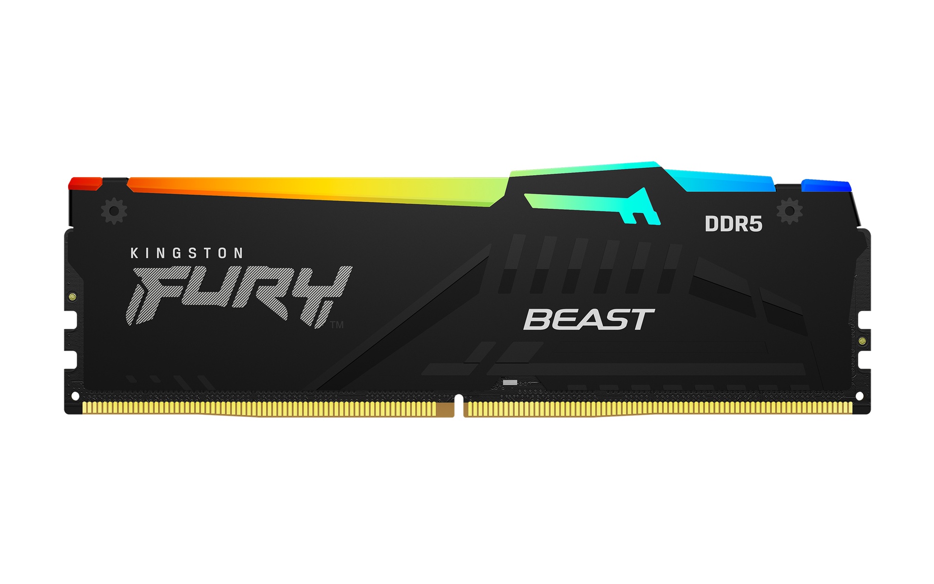 Kingston 32GB 6000MT/s DDR5 CL30 DIMM (Kit of 2)FURY Beast RGB EXPO — miniatuur 3