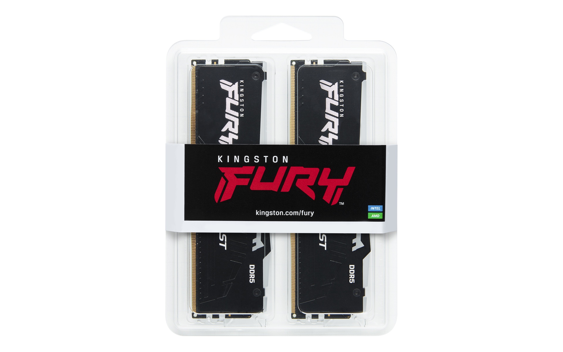 Kingston 32GB 6000MT/s DDR5 CL36 DIMM (Kit of 2)FURY Beast RGB EXPO — miniatuur 4