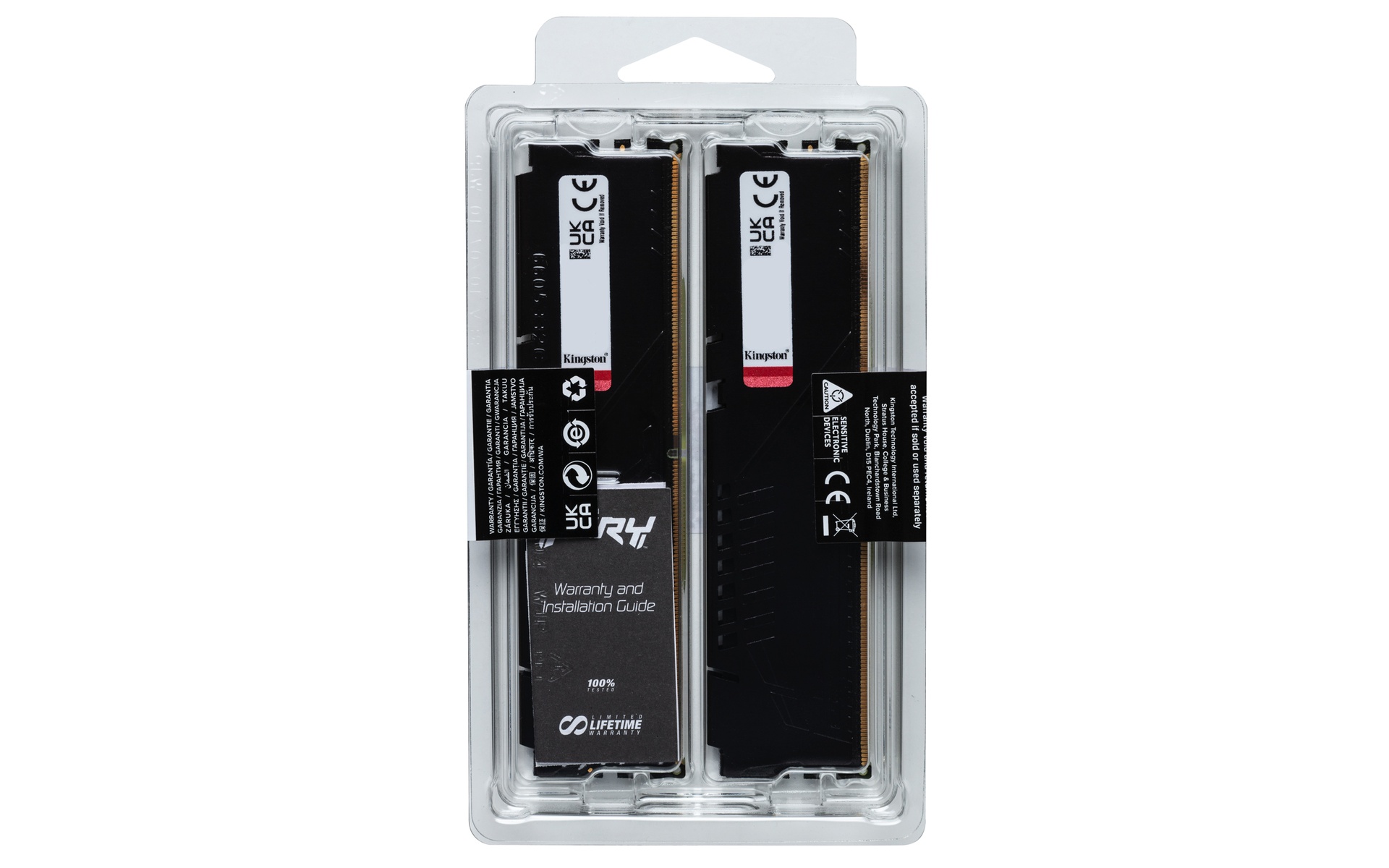 Kingston 64GB 6000MT/s DDR5 CL30 DIMM (Kit of 2)FURY Beast Black EXPO — miniatuur 6