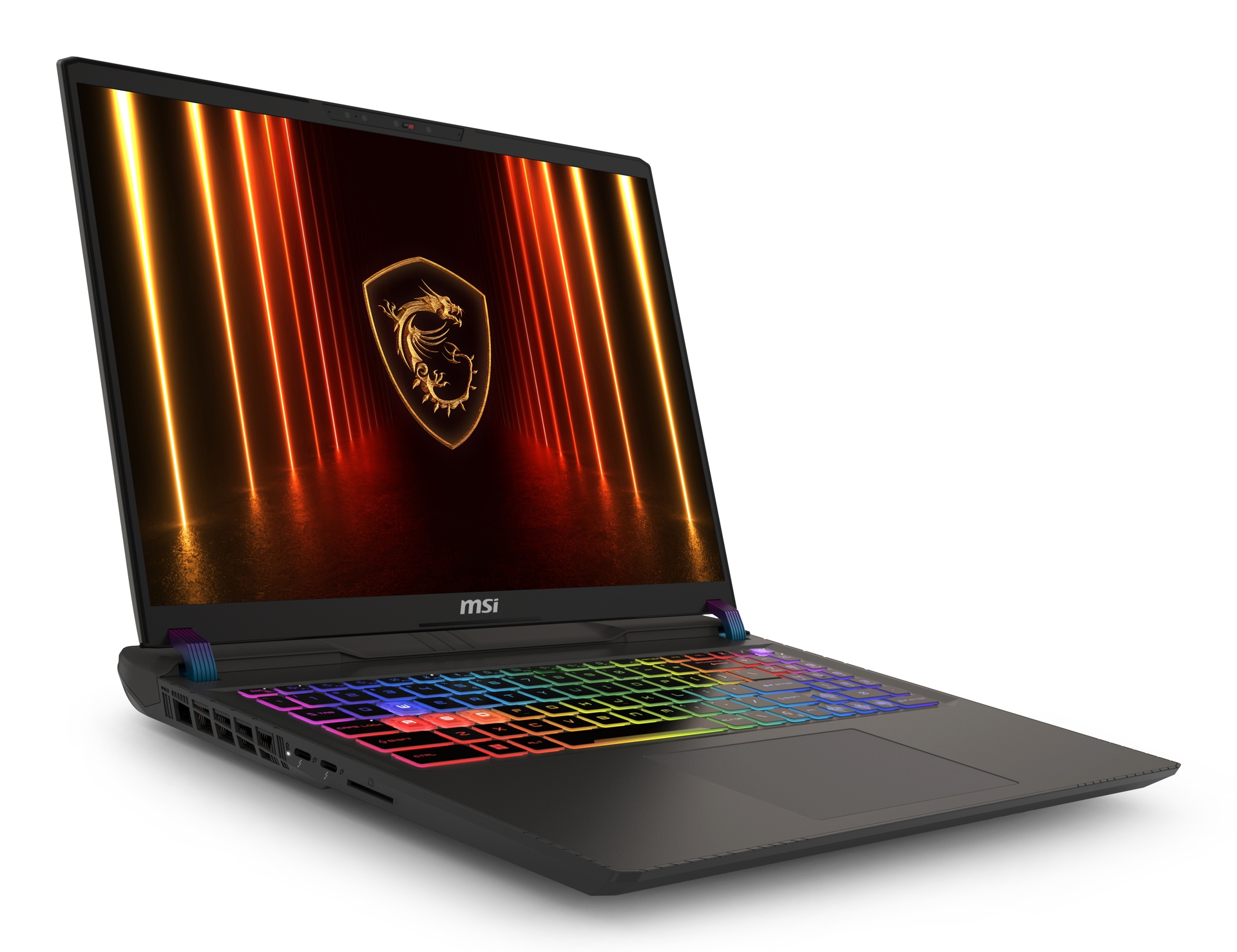 MSI 16i QHD+ 240Hz IPS / Core Ultra 9 275HX / GeForce RTX 5080 16GB / 16GBDDR5-5600 / 1TB NVMe SSD Gen4 / Windows 11 AZERTY BE — miniatuur 2