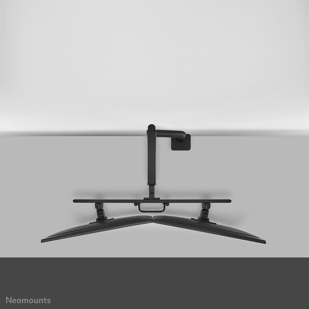 Neomounts NEXT One Desk Mount double display crossbar (Topfix clamp/grommet) — miniatuur 6