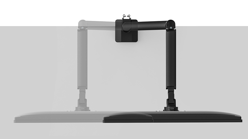 Neomounts NEXT Slim Desk Mount single display (Topfix clamp/grommet) — miniatuur 5