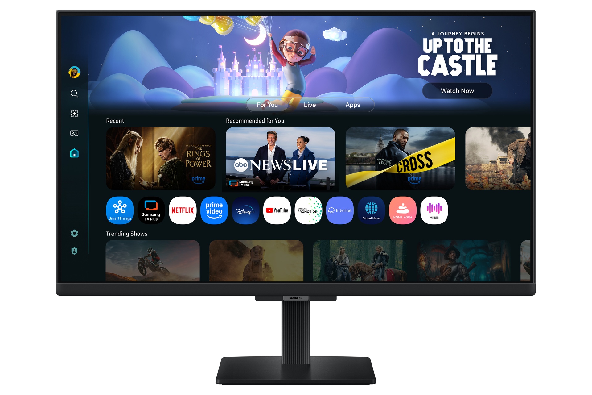 Samsung 27i / VA / 16:9 /1920 x 1080 / 250 cd/m2 / 2*HDMI 2x USB2.0 / Speakers/ Smart menu / Tab view / Casting / Remote Access / IOT hub — miniatuur 4