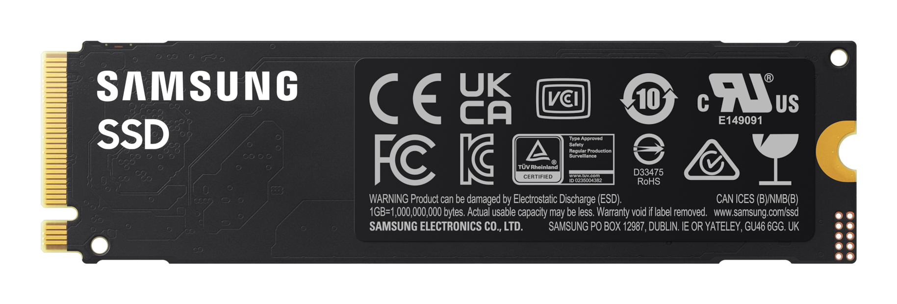 Samsung SSD 990 PRO 2TB M.2 NVME — miniatuur 2