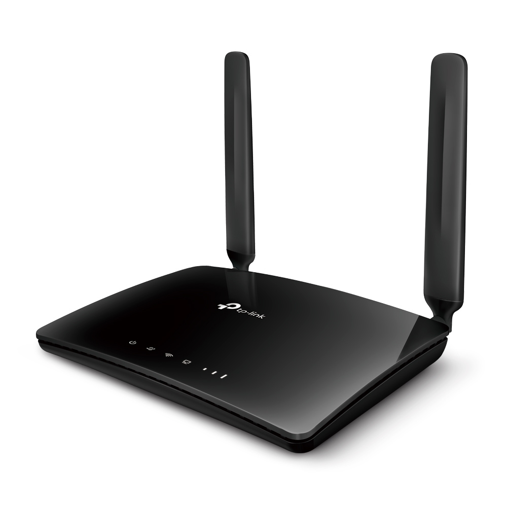TP-Link AC750 Wireless Dual Band 4G LTE Router Modem  3x 10/100Mbps LAN  10/100Mbps LAN/WAN  300Mbps 2.4GHz  433Mbps 5GHz 3 int. WiFi antenna  2 detachable LTE antenna — miniatuur 2