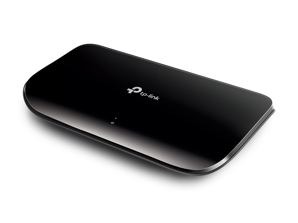 TP-Link TL-SG1008D 8-port Desktop Gigabit Switch 8 10/100/1000M RJ45 ports plastic case — miniatuur 2