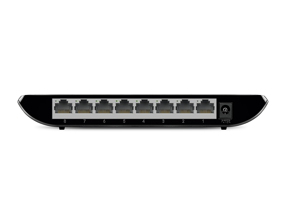 TP-Link TL-SG1008D 8-port Desktop Gigabit Switch 8 10/100/1000M RJ45 ports plastic case — miniatuur 4