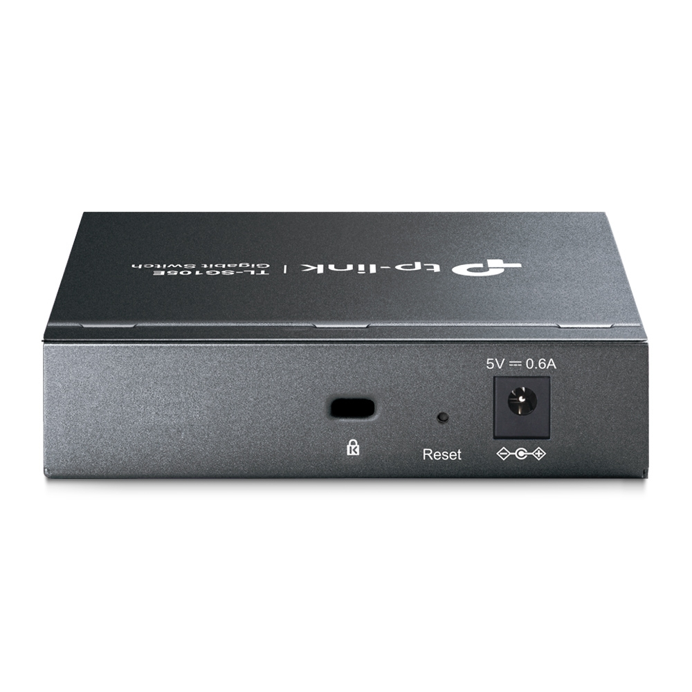 TP-Link TL-SG105E 5-Port Gigabit Desktop Easy Smart Switch 5 10/100/1000Mbps RJ45 portsMTU/Port/Tag-based VLAN QoS IGMP Snooping — miniatuur 2
