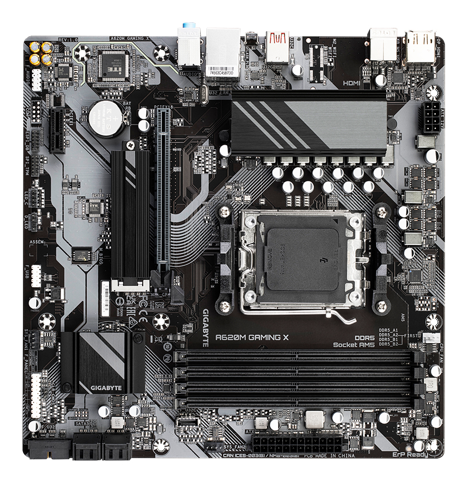 Gigabyte MB A620M GAMING X — miniatuur 3