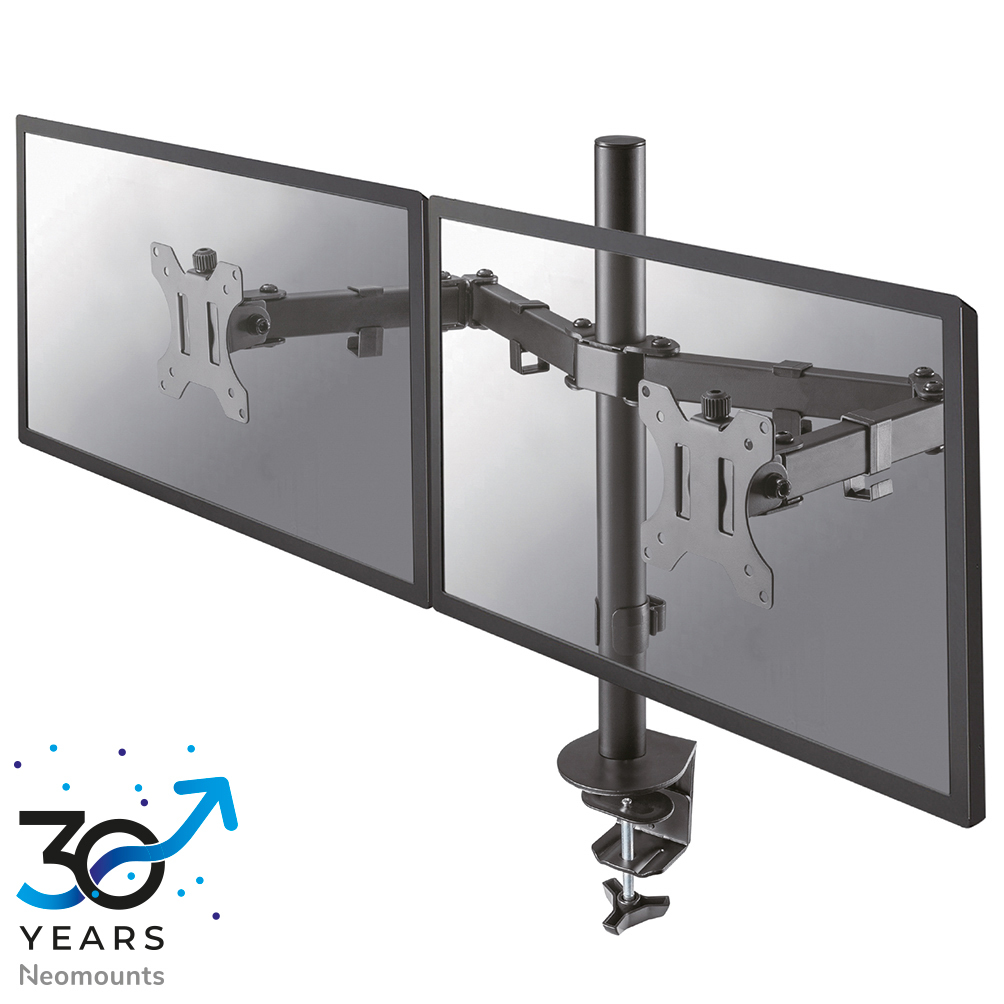 Neomounts Flat Screen Desk Mount (clamp/grommet)