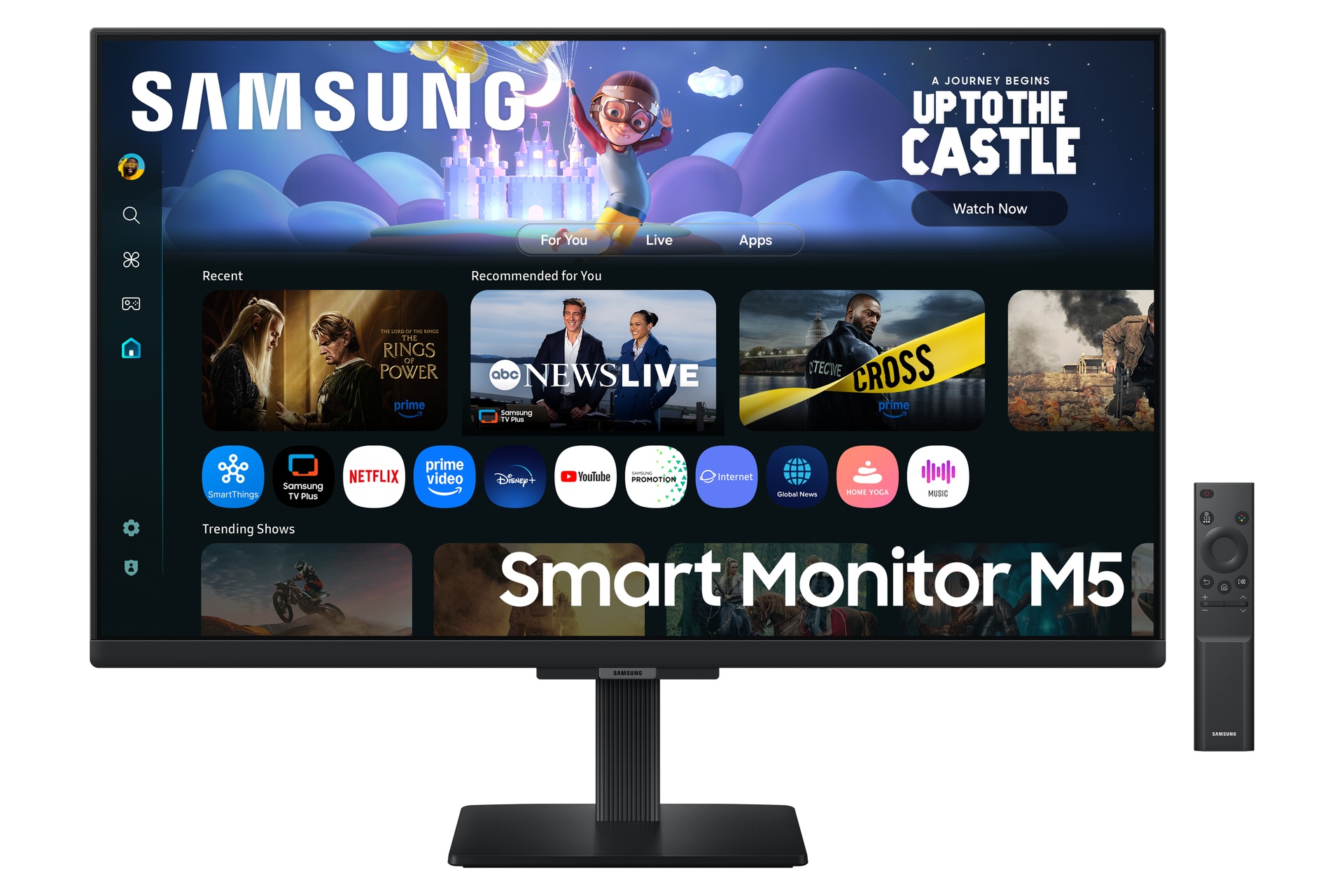 Samsung 27i / VA / 16:9 /1920 x 1080 / 250 cd/m2 / 2*HDMI 2x USB2.0 / Speakers/ Smart menu / Tab view / Casting / Remote Access / IOT hub
