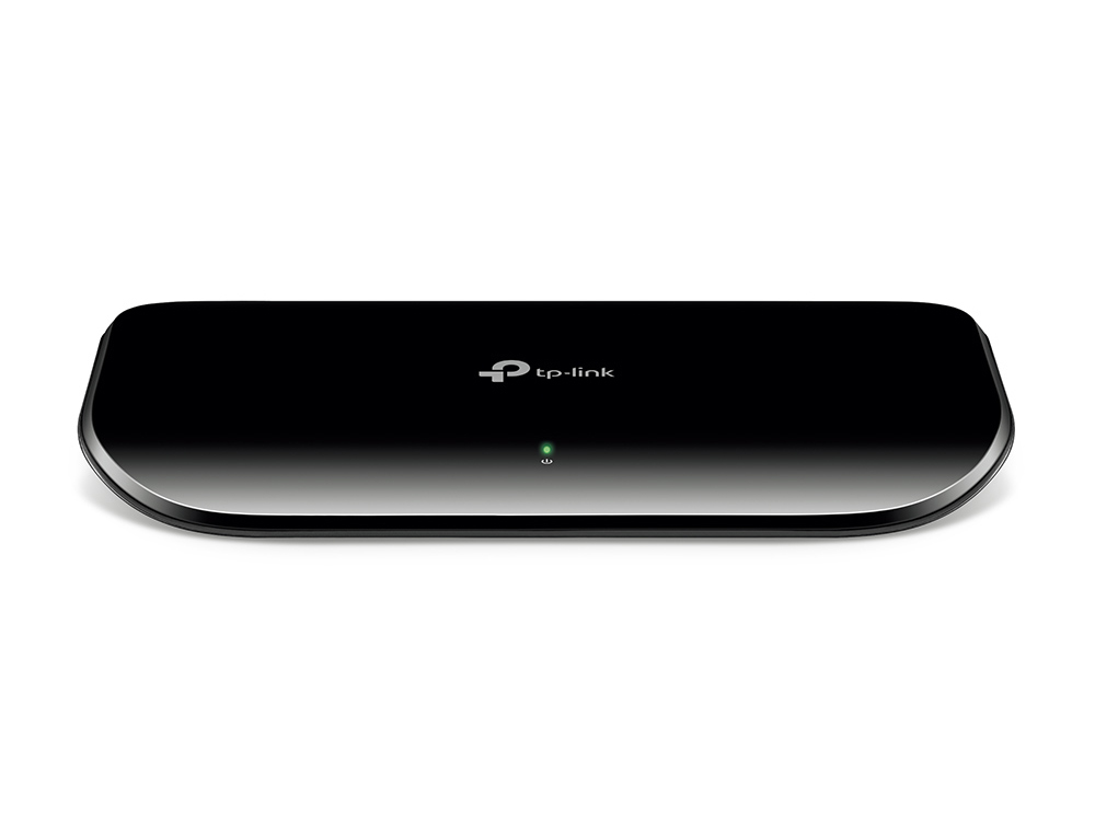 TP-Link TL-SG1008D 8-port Desktop Gigabit Switch 8 10/100/1000M RJ45 ports plastic case