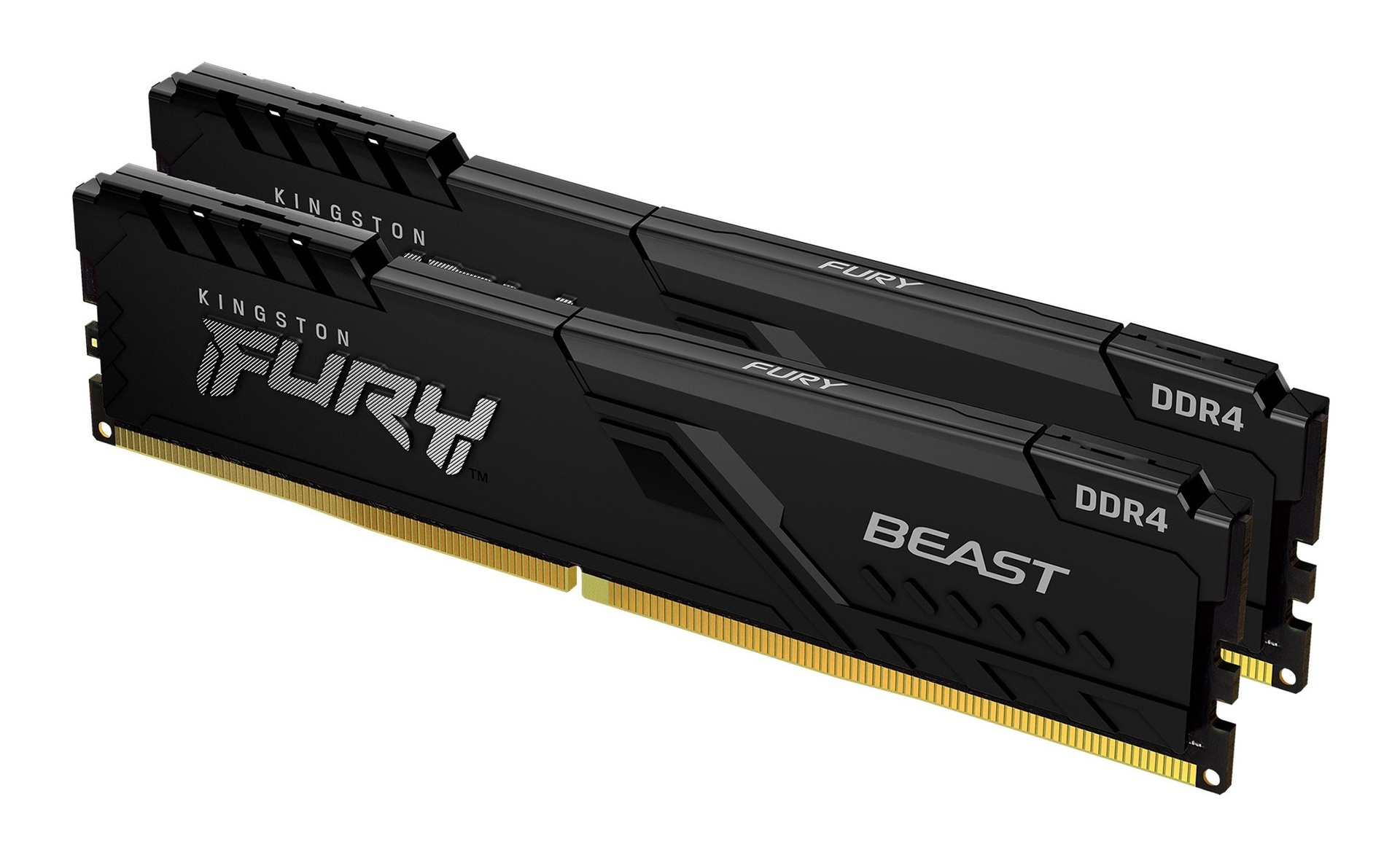 Kingston 32GB 3200MHz DDR4 CL16 DIMM (Kit of 2) FURY Beast Black