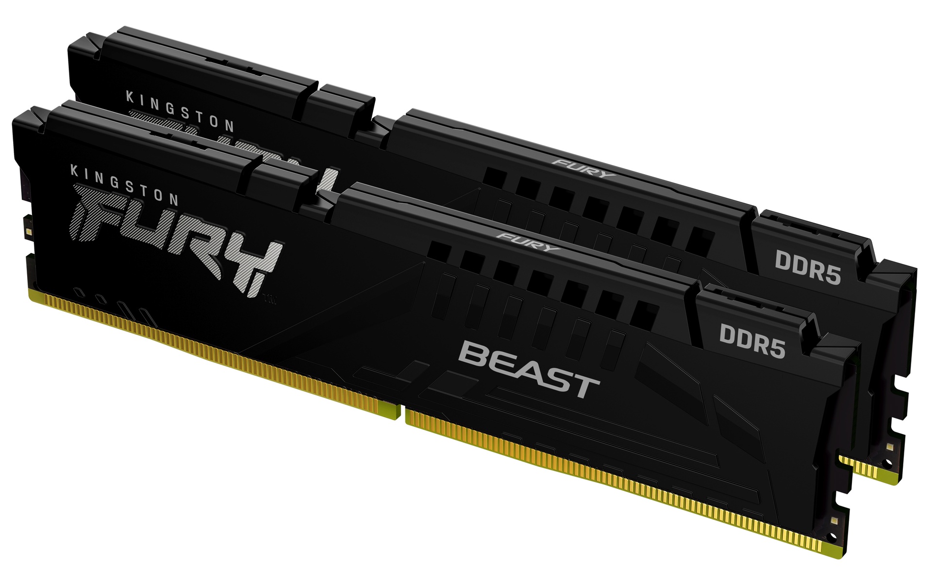 Kingston 16GB 5600MT/s DDR5 CL40 DIMM (Kit of 2)FURY Beast Black XMP