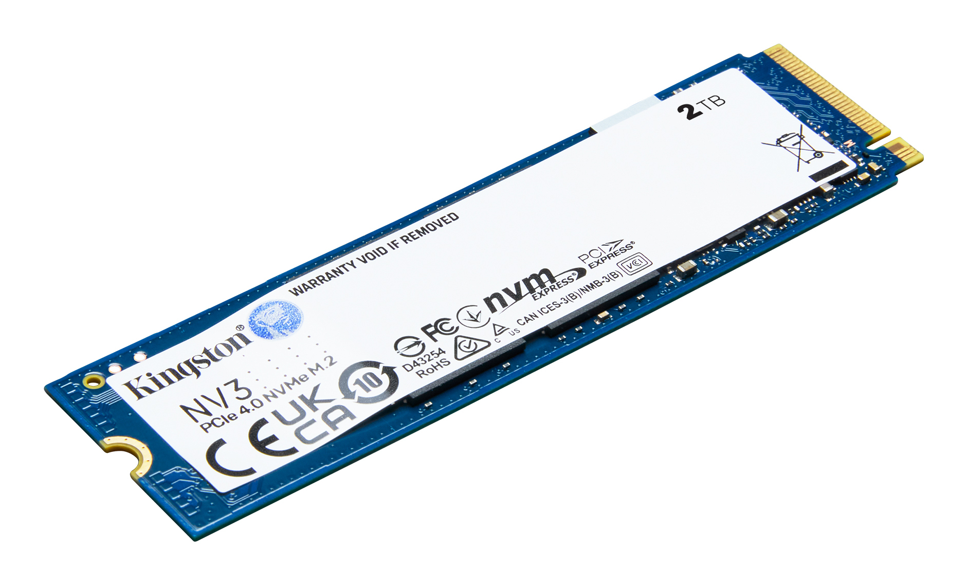 Kingston 2000G NV3 M.2 2280 PCIe 4.0 NVMe SSD